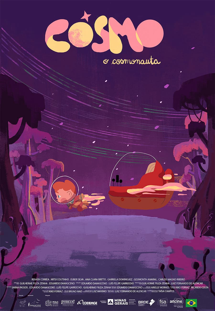 Cosmo, o COSMONAUTA – Immagini Animation Studios – Warner, Serie de animação, 2024