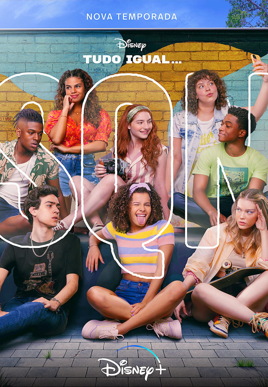 Tudo igual, só que não – Formata (Co-Produção) – Disney +,  Minissérie, 2023